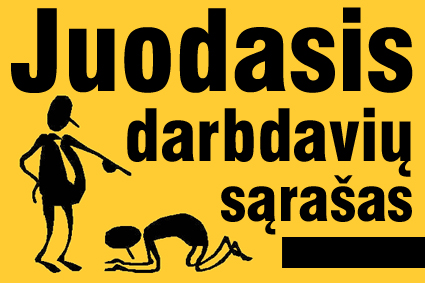 juodasis darbdaviu sarasas